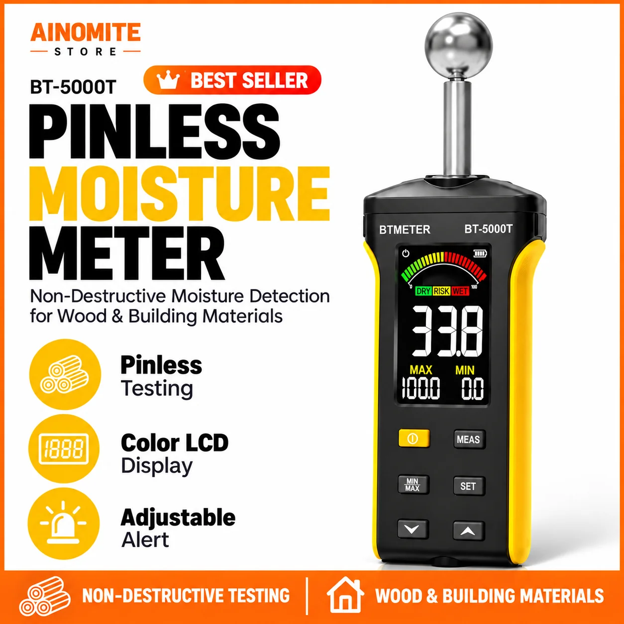 #77 Trending Moisture Meters Right Now