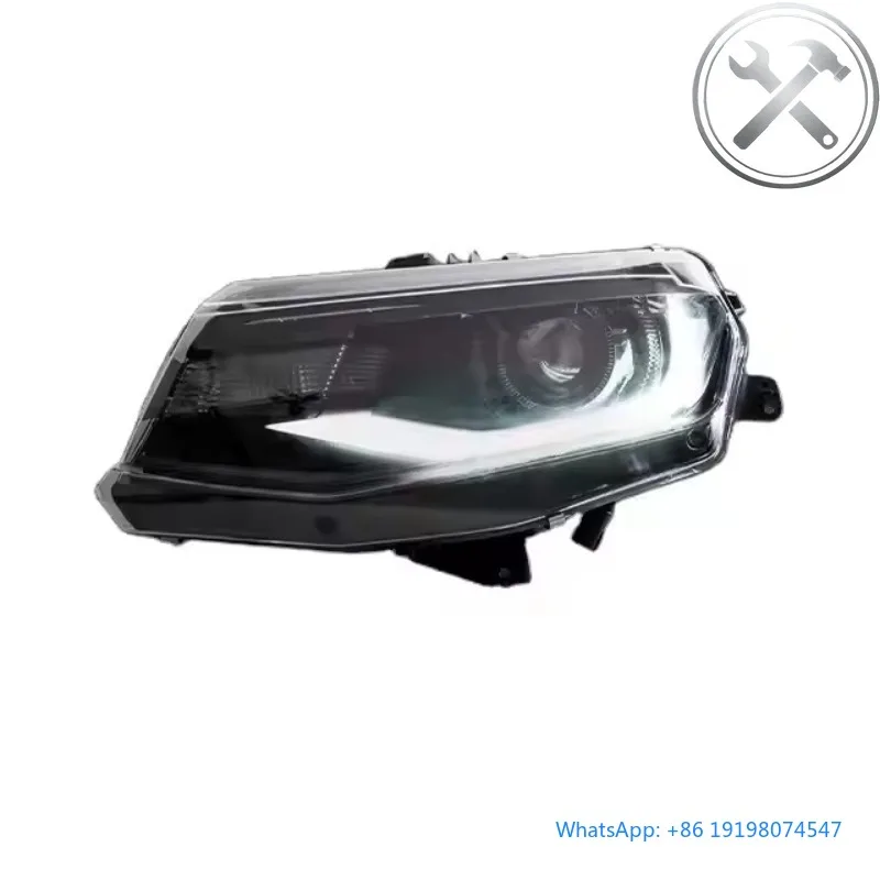 

2016-2019 Sports Car Bifocal Lens Full LED Headlights Assembly 6000K Plug And Play Waterproof Front Auto Lighting Parts