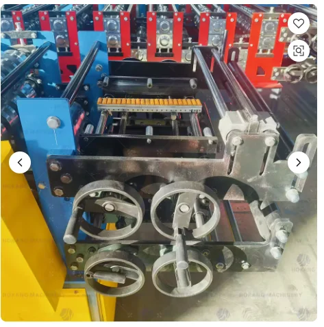 Automatic PLC Controlled Colored Steel Billboard Panel Making Machine Motor Pump Gusset Plate Roll Forming Machine for Wall Use