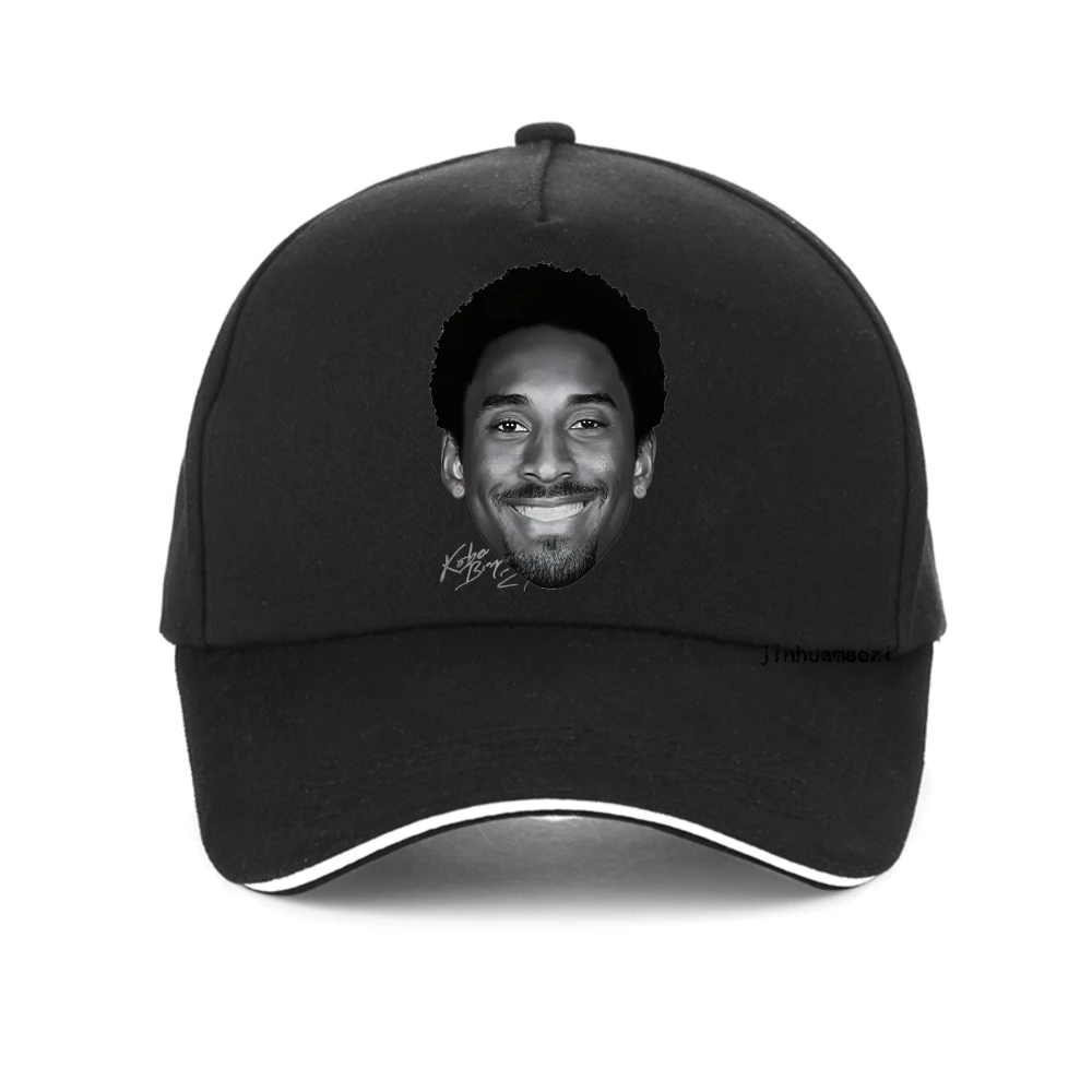 

Summer hat Streetwear Quality Basketball Kobe Bryant Graphics Printed baseball cap Unisex adjustable Outdoor Sport sun hats