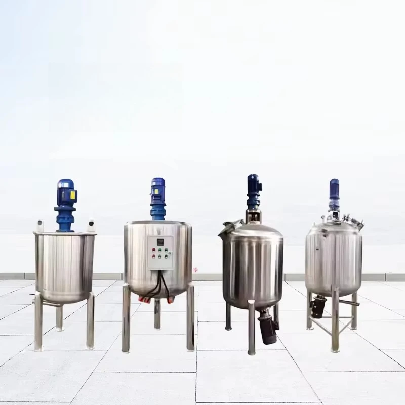 Stainless Steel Mixing Tank for Ice Cream Production Line Water Processing Core Components-Pressure Vessel