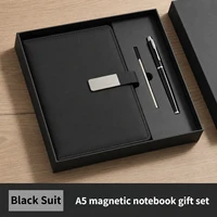 Fathers Day A5 Leather Notebook for Dad Lined Journal Gift for Men Office Work Daily Writing Notes Planner