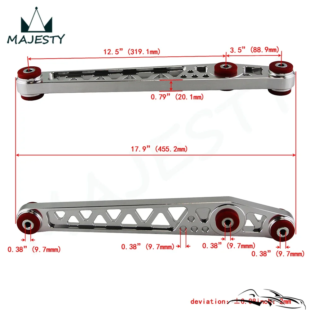 Lower Control Arm LCA+Front Upper+ Rear Camber Kit For 1996-2000 Honda Civic EK