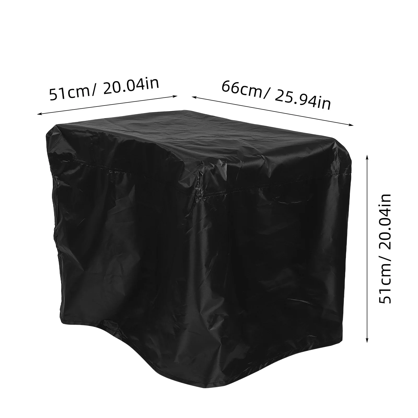 غطاء مولد خارجي من قماش أكسفورد مقاوم للماء وخفيف الوزن وسهل التركيب ومولد عالمي مقاوم للرياح ومقاوم للمطر