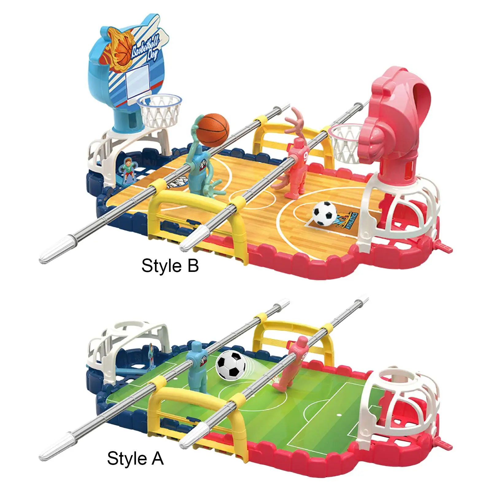 Fun Basketball Tabletop Game Arcade Games and Score Foosball Board Game for Boys