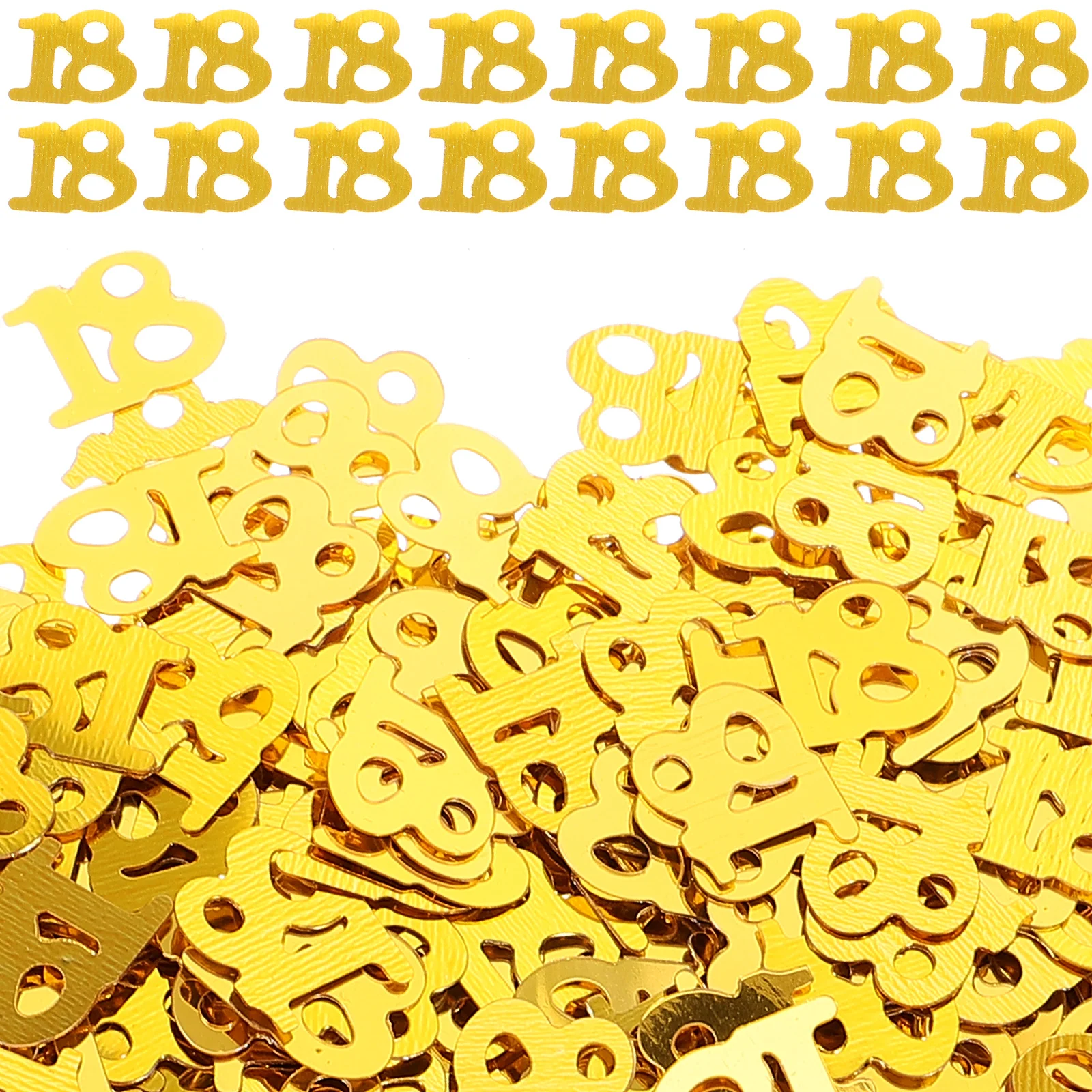 

600 PC Confetti Celebrations Sprinkles Decoration Table Birthday Number