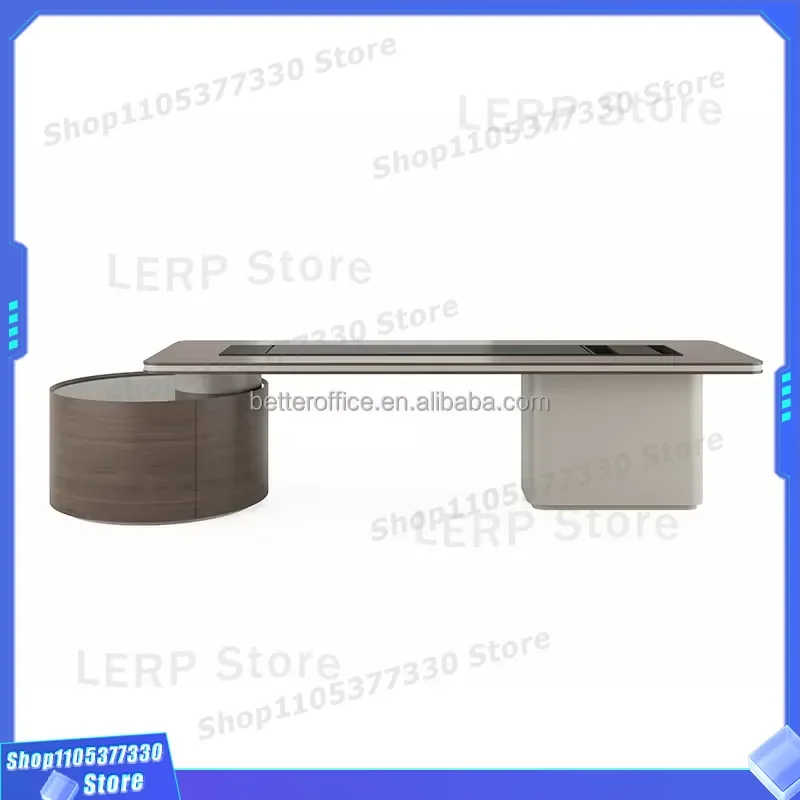 Modern minimalist black solid wood coffee table versatile tea table for living room home office furniture Black wooden