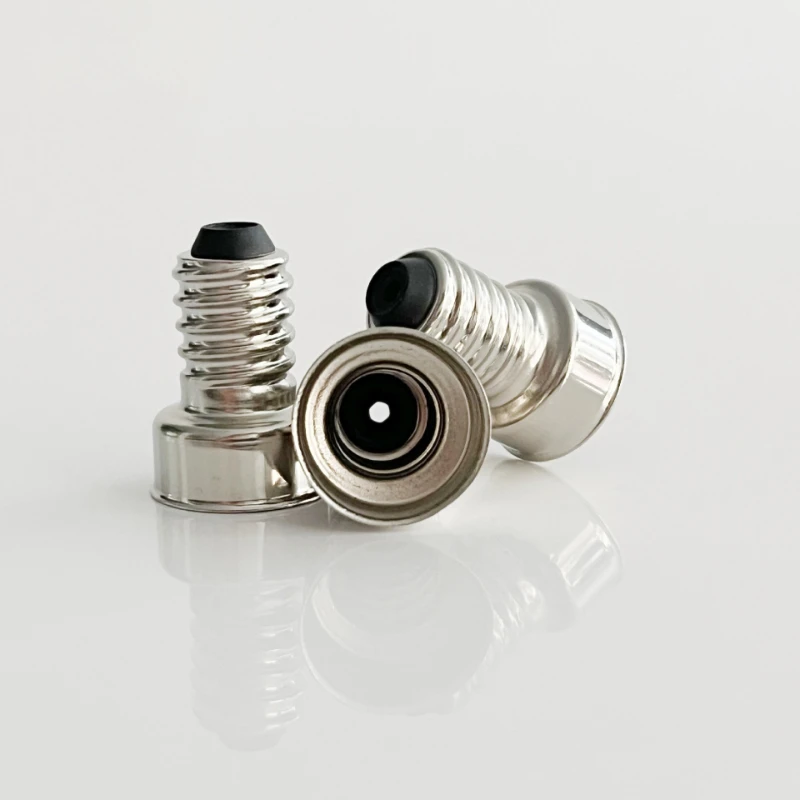 

10pcs E14 Horn Aluminum Nickel Plated Enlarged Solder Free Lamp Holder
