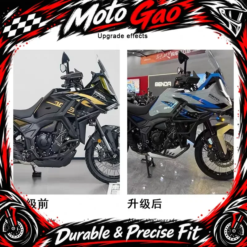 【Precise Fit】FOR ZONTES 703F Bumper Protector, Top and Bottom Full Coverage Protective Bracket, ZT703F Modified Engine Protector