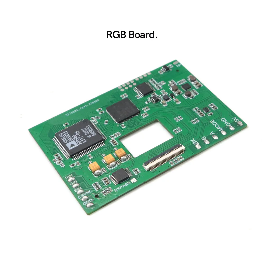 IPS LCD هايت ضوء الشاشة ، RGB المجلس ل SEGA نوماد وحدة التحكم ، 3.5 "LCD HD OSD القائمة ، مجموعات وزارة الدفاع