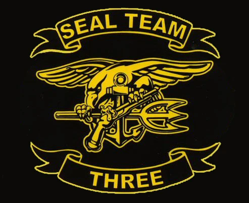 Seal Team Three Naval SEALs Badge Printed T-Shirt 100% Cotton O-Neck Summer Short Sleeve Casual Mens T-shirt Size S-3XL