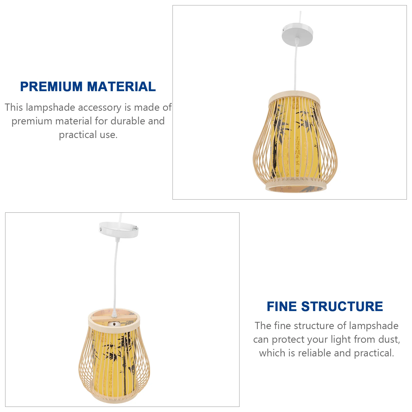 

Lampshade Chinese Style Hanging Light Cover Retro Chinese Style Lamp Shade Decorative For Home Bedroom Restaurant Bar