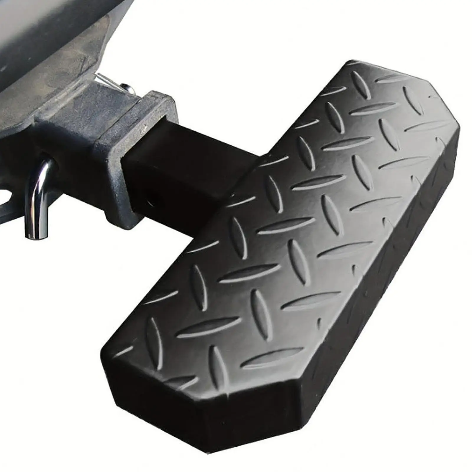 Hitch Step Auto Bumper Guard Board Anti Rust Extension for Vehicle SUV Truck Pickup 2 Inch Receiver view 3