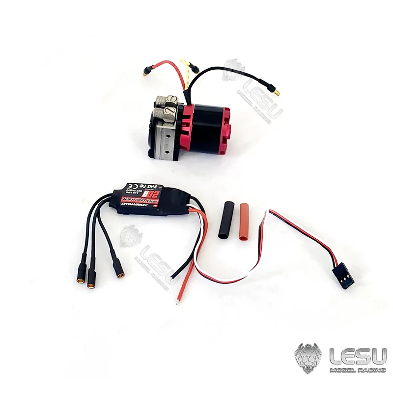 LESU RC Truck Accessories Hydraulic Oil Pump ESC for 1/14 Tamiyaya RC Car DIY Excavator Dumper Parts Toys Th20597-Smt3