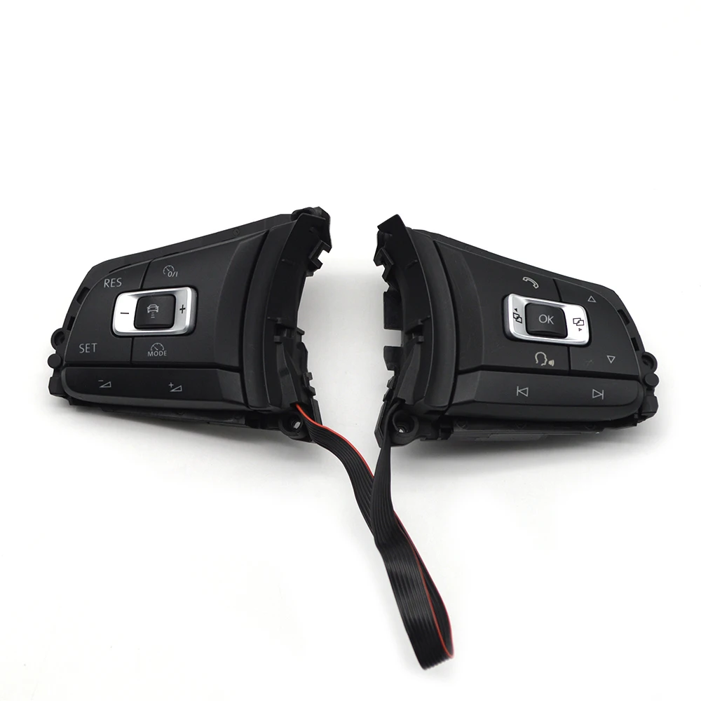 For VW Tiguan MK2 Arteon Golf 7 MK7 Passat B8 Steering Wheel Multi-Functional ACC Keys 5G0 959 442 N 5G0959442N