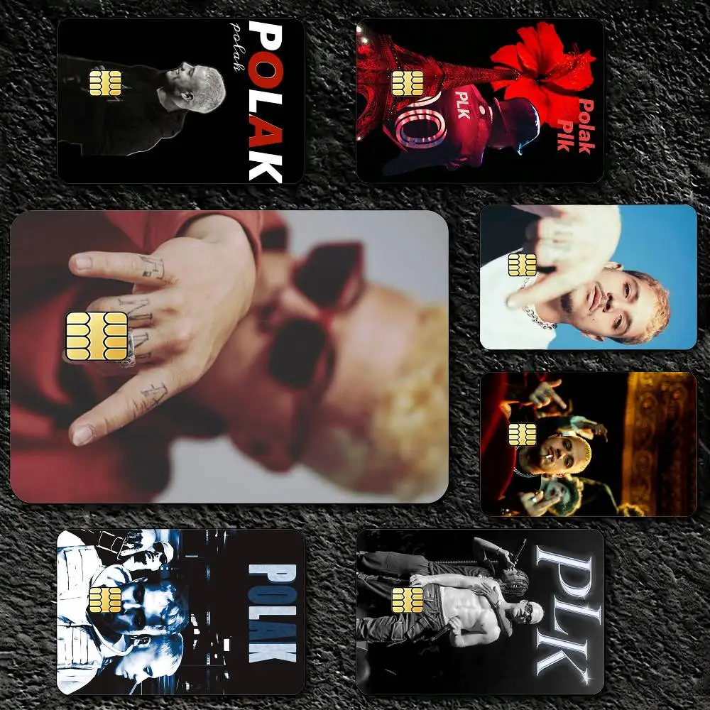 

PLK French Rapper Decorative Waterproof Film Skin Cover Credit Card Stickers Debit Front Bank Bus Pass