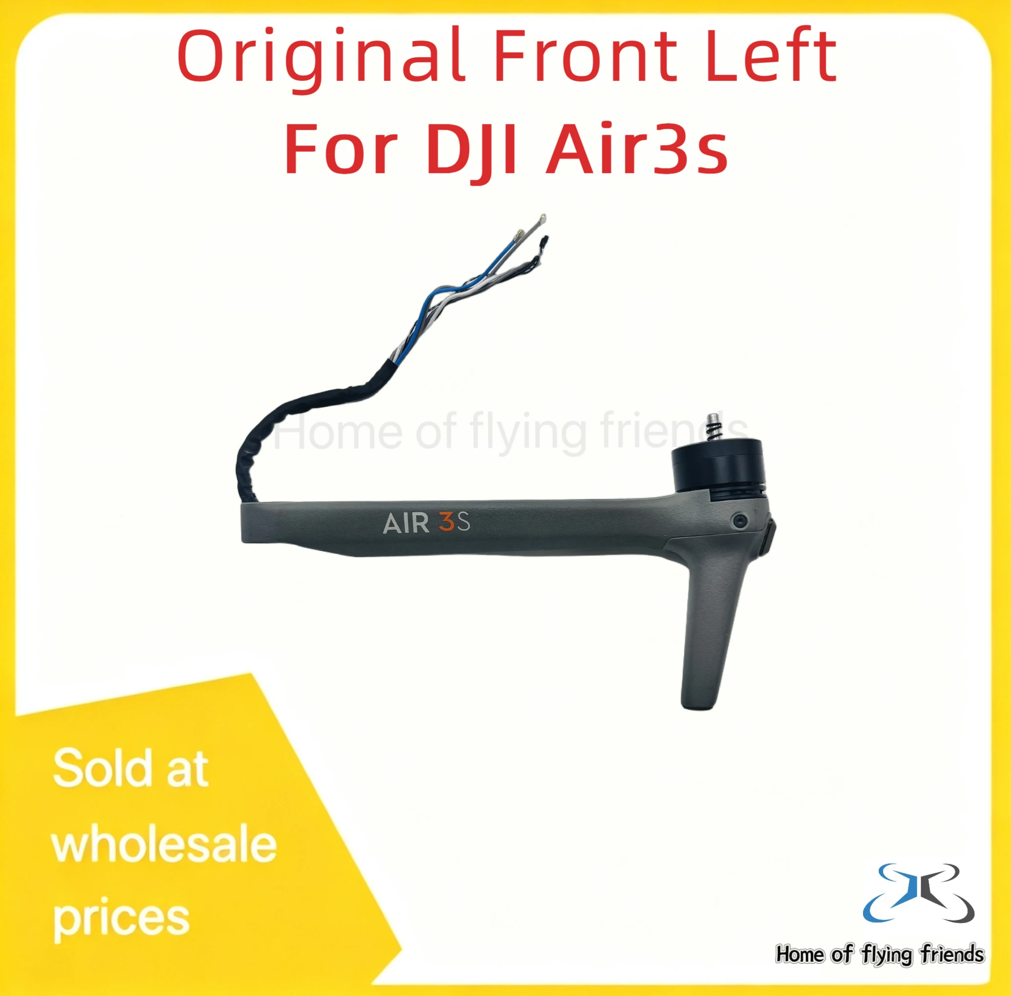 Original Air 3S Motor Arm Left Right Front Rear with Motor Replacement for DJI Air 3S Drone Repair Spare Parts Accessories