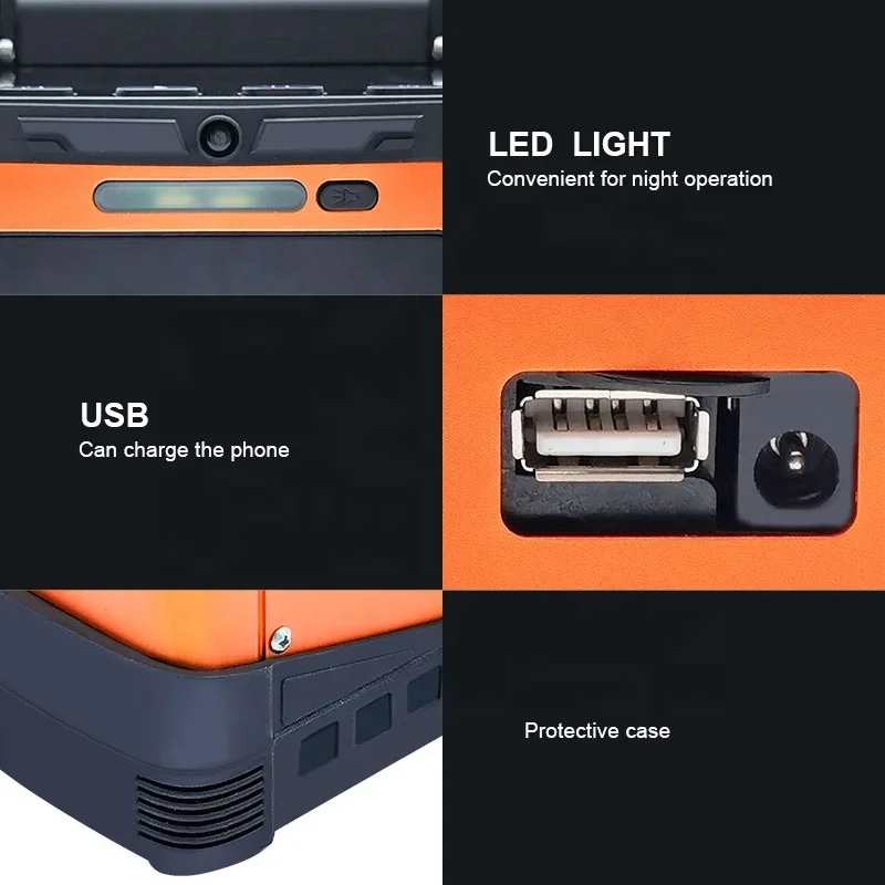 Automatic Six Motors Fusion Splicing Machine Fiber Optic Ai9  Fusion Splicer