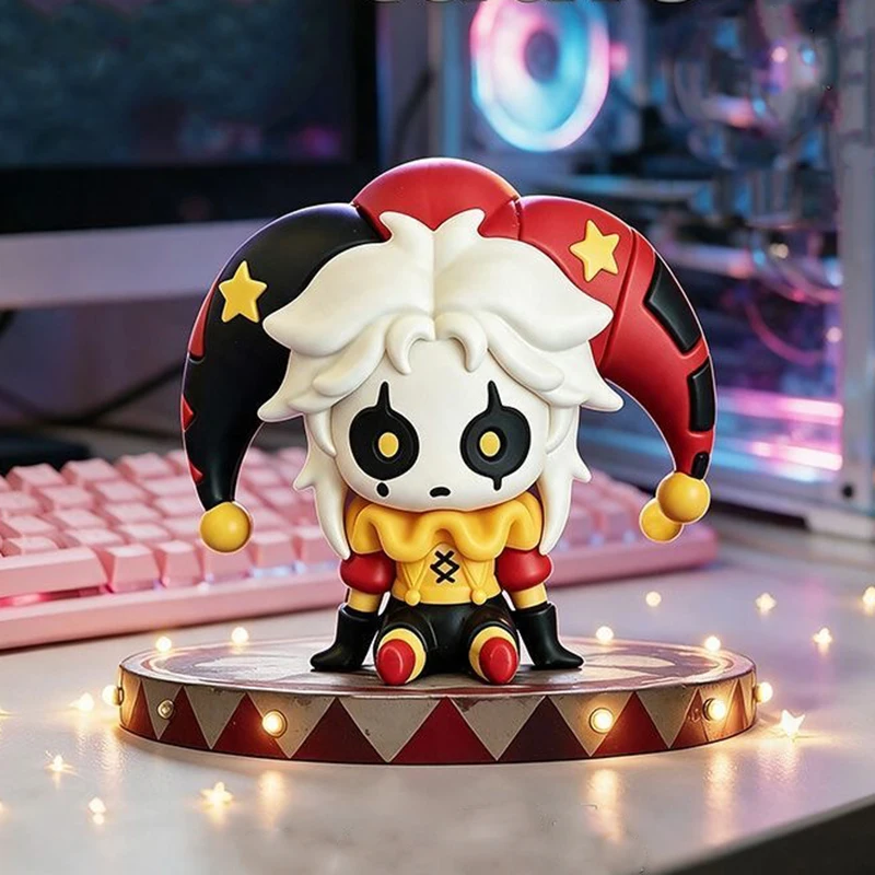 The Freak Circus Pierrot DIY Dolls Anime Cosplay Game Clown PVC Stuff Cartoon Halloween Party Accessories Desk Decor Collection