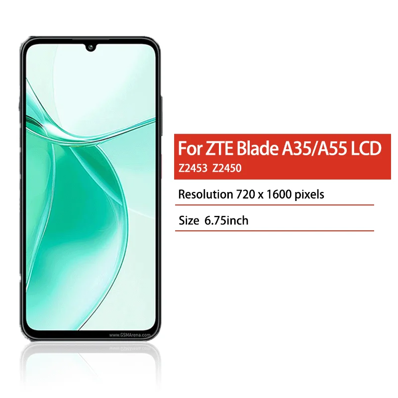 Z2453 Z2450 Premium Lcd For ZTE Blade A35 A55 LCD Display Touch