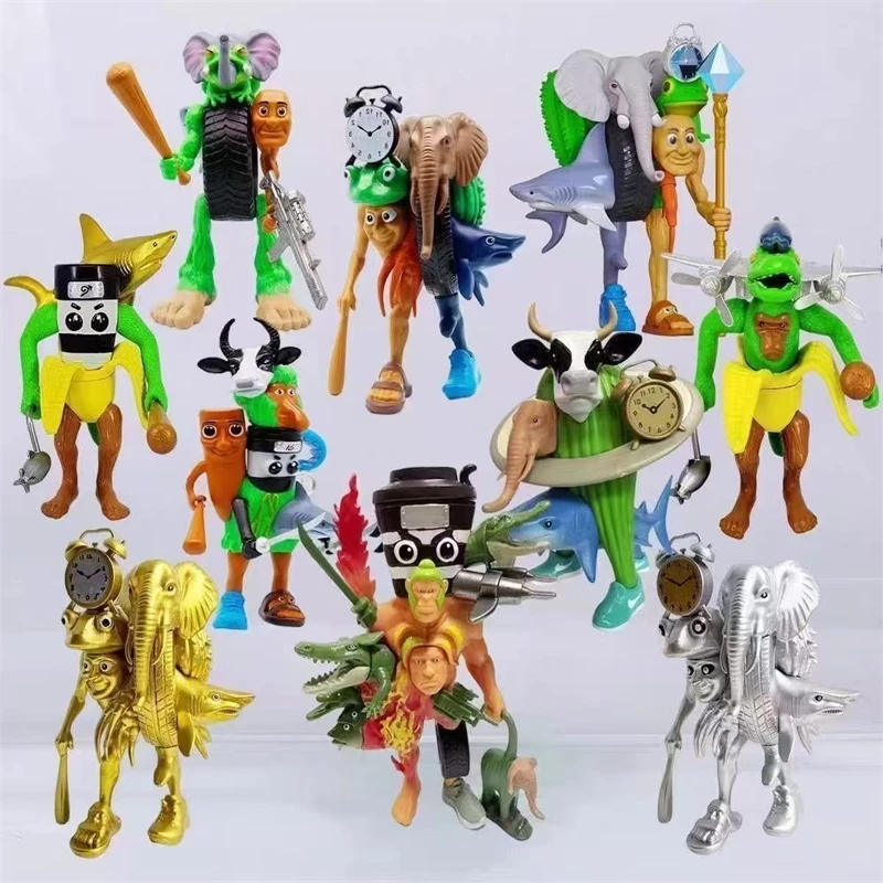 

Tungtungsahur Blind Box Shanhaijing Wooden Stick Man Figurine Collectible Model Creative Toy Sculpture Cross Border Hot Gift New