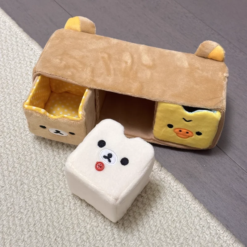 

Cartoon Easy Bear Anime Wardrobe Drawer Compartment Box Rilakkuma Fun Staterery Decoration Desktop toyStorage Girl Birthday Gift