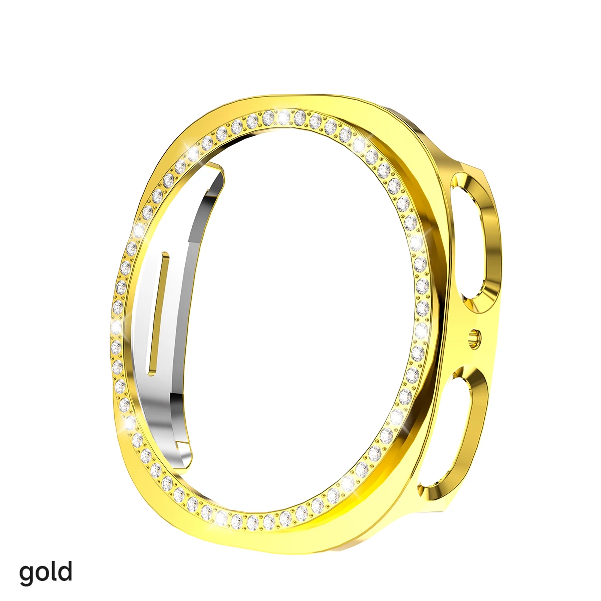 Diamant-Uhrengehäuse für Samsung Galaxy Watch 9/8 40 mm 44 mm, Zubehör ohne gehärtetes Glas, modische Schutzhülle für Damen – Detail 12