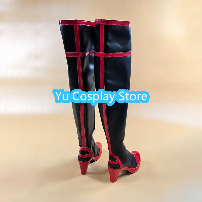 Yu Cosplay Store Ryuko Matoi Cosplay chaussures pour Anime exposition Performance Anime Cosplay chaussures bottes Halloween Costumes accessoires