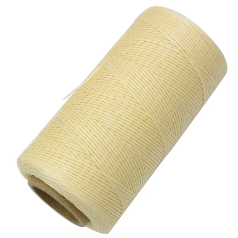 1pcs 65M 150D 1MM Durable Polyester Leather Sewing Waxed Thread Cord for DIY Handicraft Tool Hand Wax Stitching Repair Cord