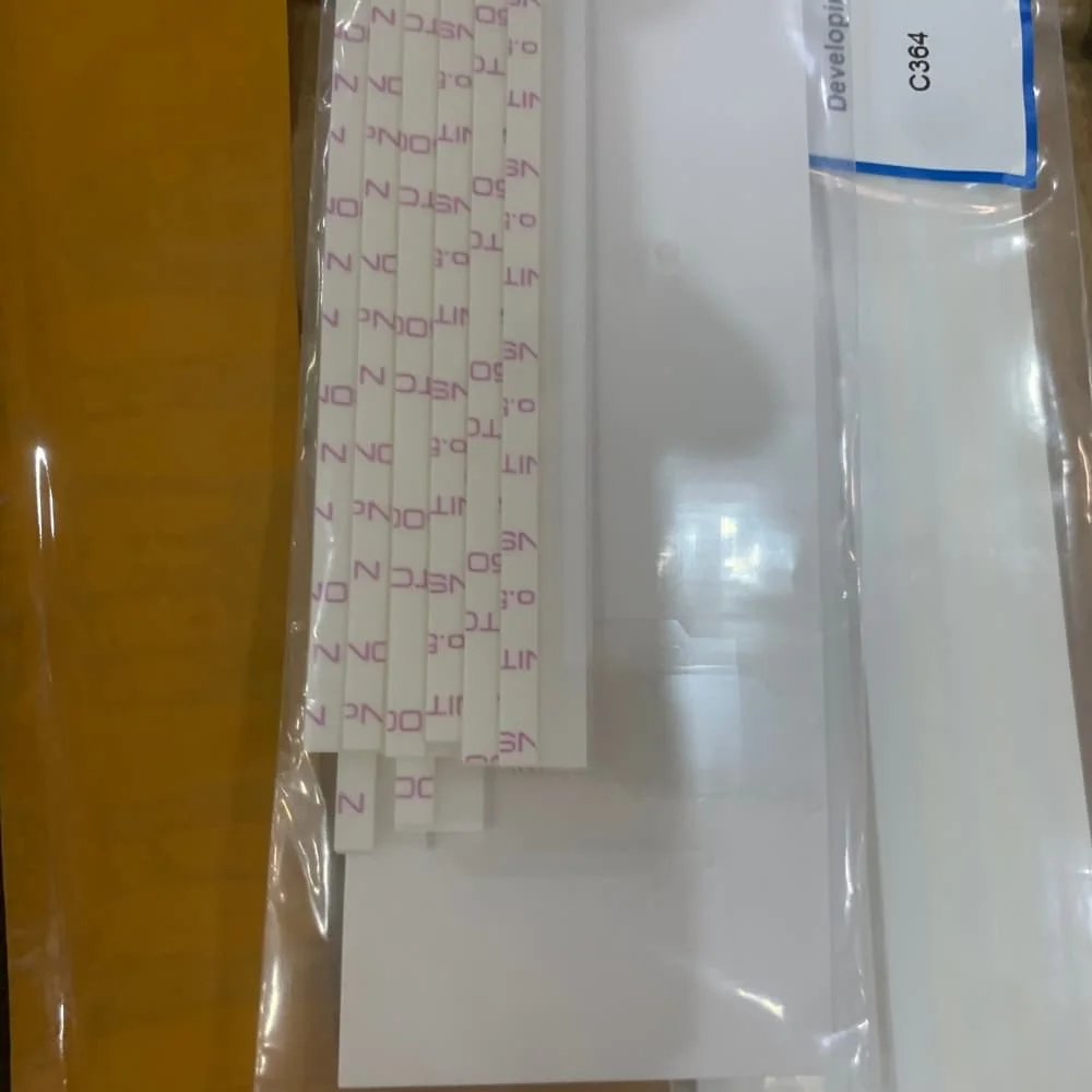 

10PCs C224 C284 C364 C458 C227 C287 Developer Seal Leak Proof Film Develop Unit Seal for Konica Minolta