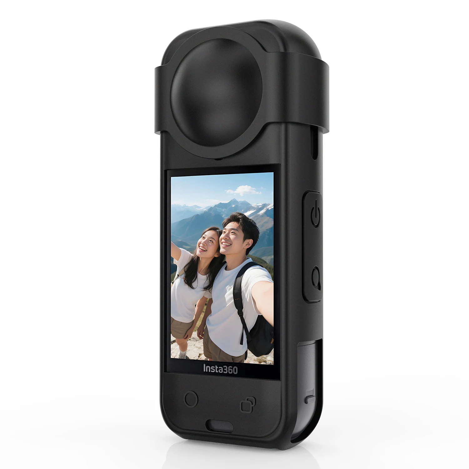 X5 Silicone Protective Case for Insta360 X5 X4 X3 Action Camera Shockproof Anti-Scratch Full-Body Cover with Precise Cutouts