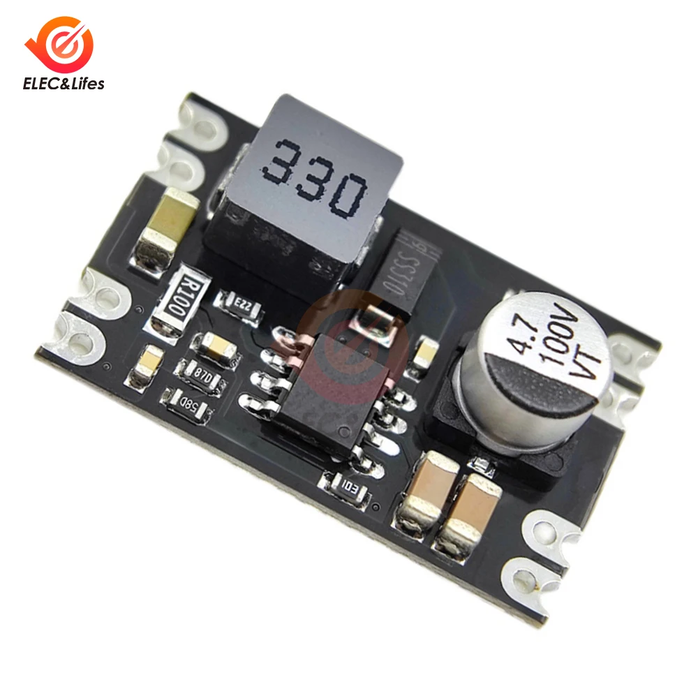 DC-DC Buck Step-down Power Supply Module 6V-100V to 5V 9V 12V 24V 2A Fixed Output High-Current Step-down Power Module