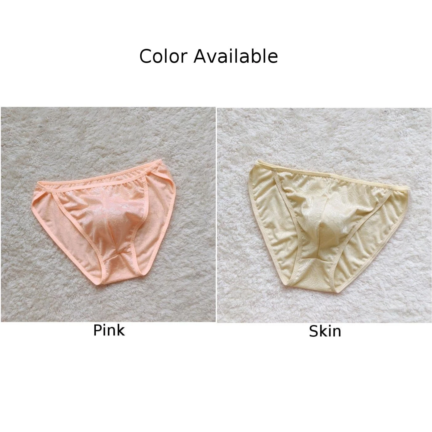 Comfort Traspirante Mutande da uomo in seta di ghiaccio Slip da uomo Slip traspiranti per tutte le stagioni Comodo modello da uomo in seta di ghiaccio