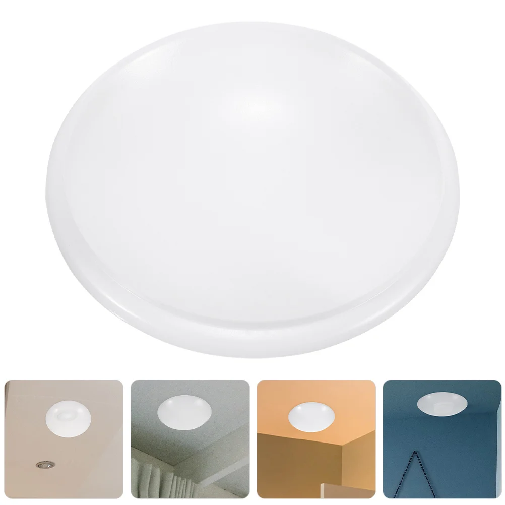Ceiling Light Shade Round Dome Premium Plastic Minimalist Clip-on Easy Install Bright Light Fixture Cover Indoor Lampshade