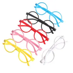 Kids Decorative Glasses Children Small Round Glasses Photography Props Studio Shoot Newborn Baby Clothes Accessories