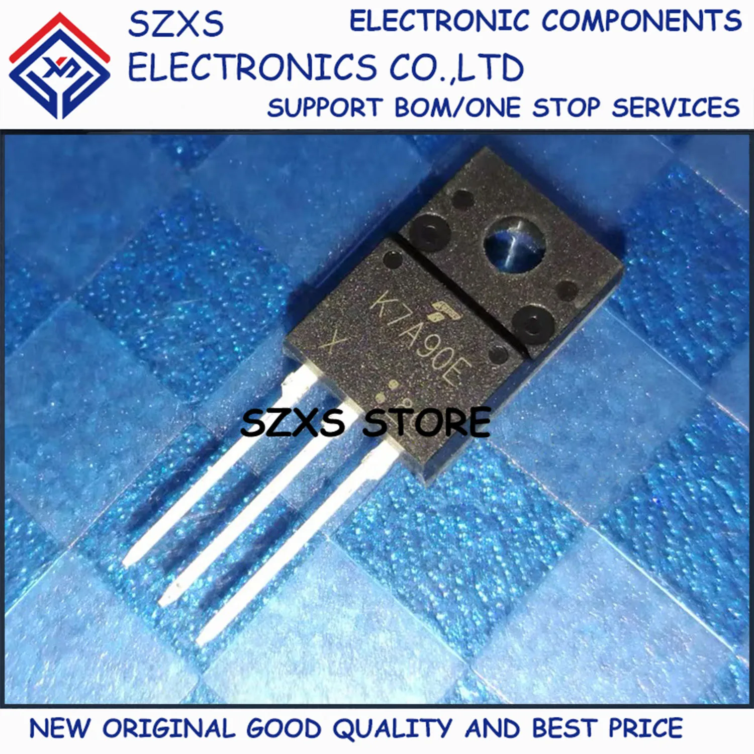 

New Original 10Pcs K7A90E TK7A90E TO-220F 900V 7A MOSFET Field Effect Transistor In Stock Electronic Components Good Quality