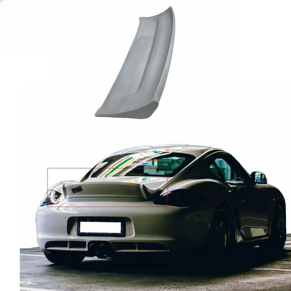 ForPorsche Cayman 987.1 987.2 Rear Wing Spoiler Upgrades Reloading Trunk Spoiler