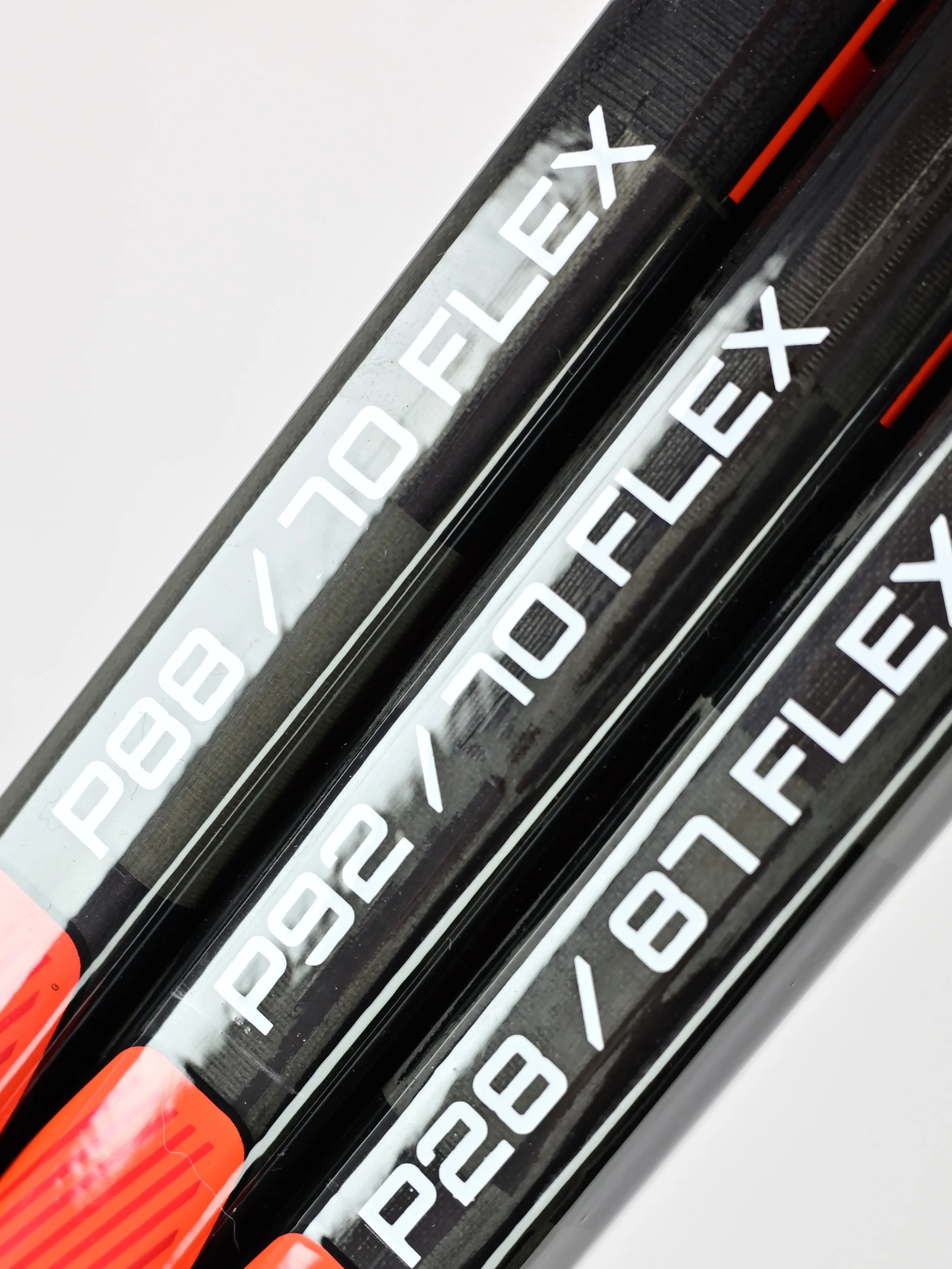 2-Pack Tracer P88 Premium Ice Hockey Sticks N Series Pentagon Shaft Carbon Fiber Advanced T700 Carbon Red Free Shipping