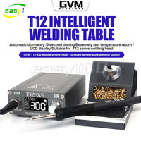 GVM T12-XS Digital Display Adjustable Temperature Soldering Station For Mobile Phone Repair Welding Tools T12 handles