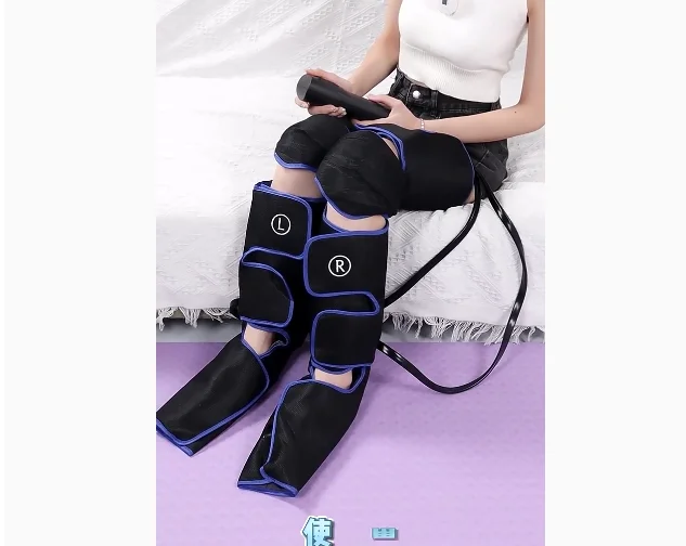 Easily Relieve Muscle Fatigue Air Compression Leg Massager Rechargeable Leg and Foot Athlete Leg Massager