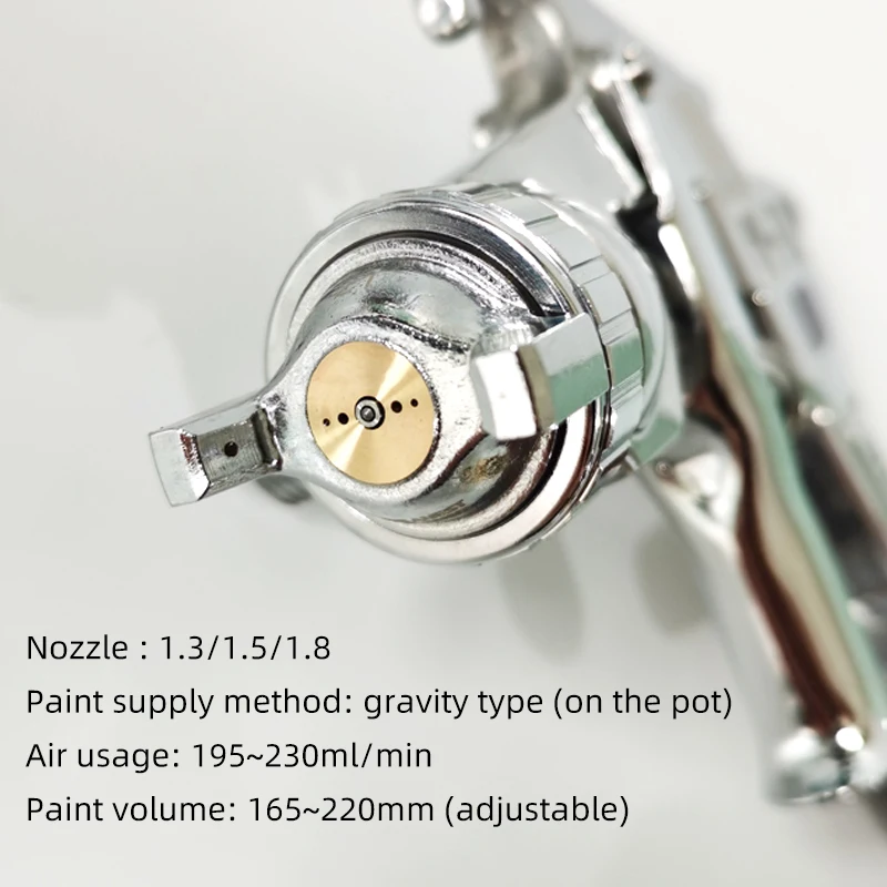 Japanese Iwata Spray Gun W-71-G Manual Spray Gun Furniture Atomization Paint Spray Gun 1.0-1.8 Nozzle On The Pot