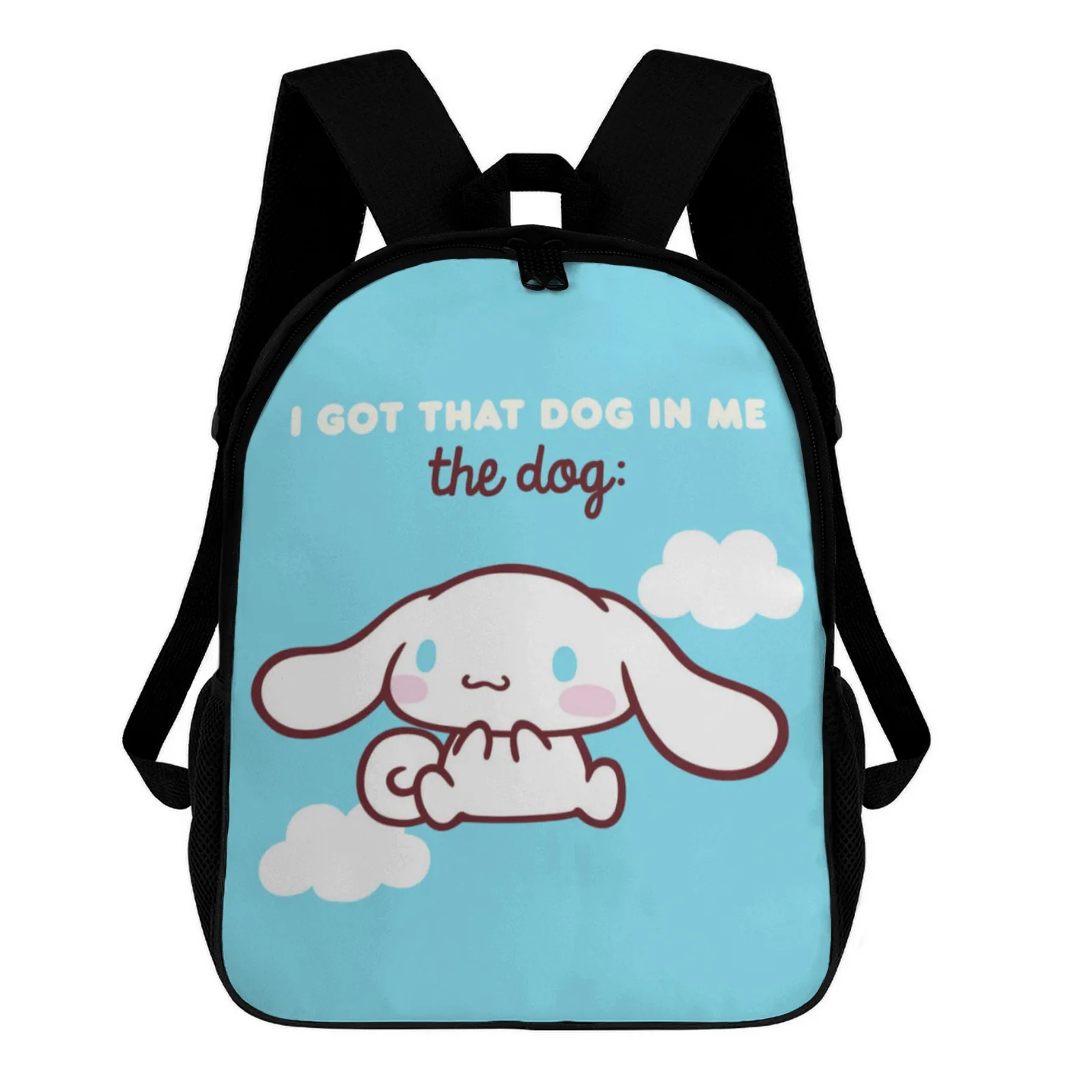 

Cinnamoroll Dog in Me Aesthetic Mochila Printed School Bags Boys Bags for Girls 12 Inch School Backpack Bag