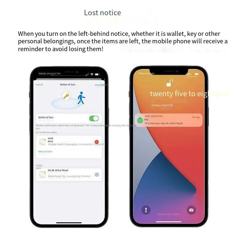 Мини-тег умный GPS-трекер для iOS Apple Find My App анти-потерянное напоминание локатор устройств для ключей от машины домашние животные дети