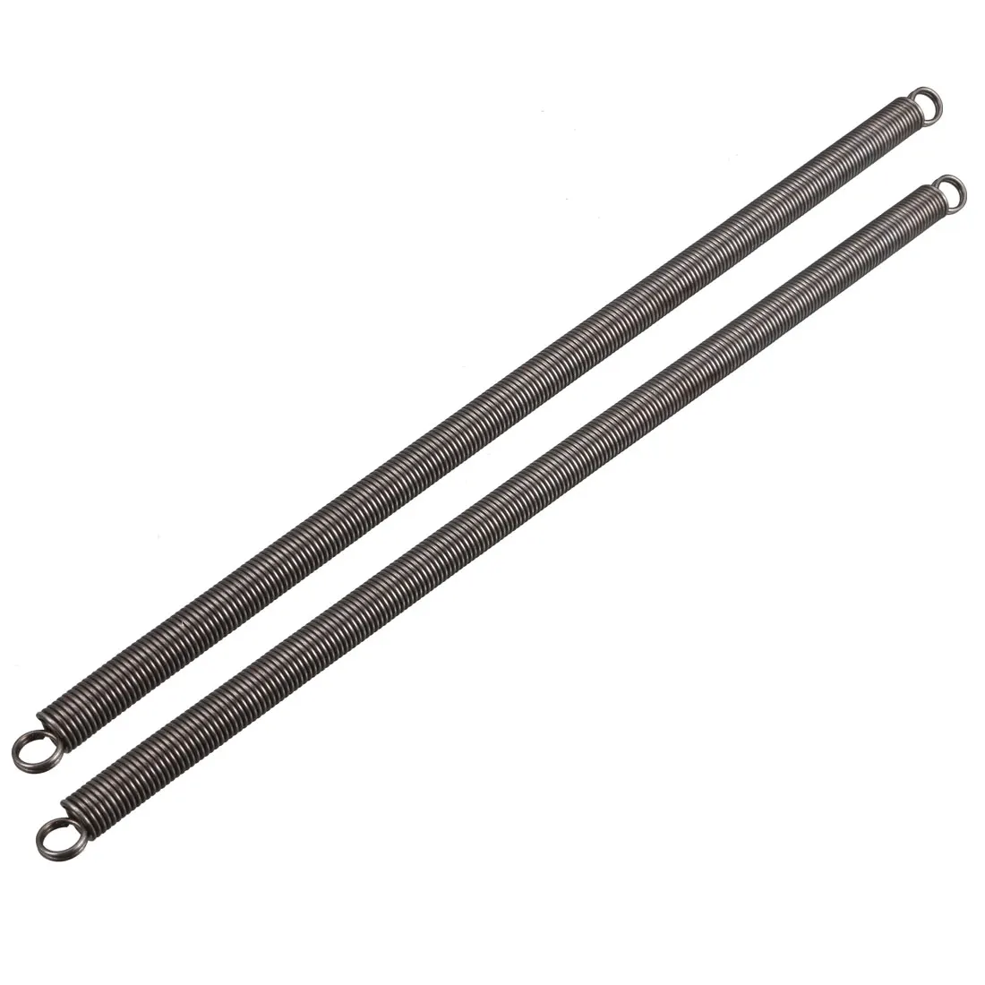 1/2Pcs Extension Spring 1-1.4mm Wire Diameter 5-16mm OD 300mm Free Length Spring Steel Small Dual Hook Extension Tension Spring