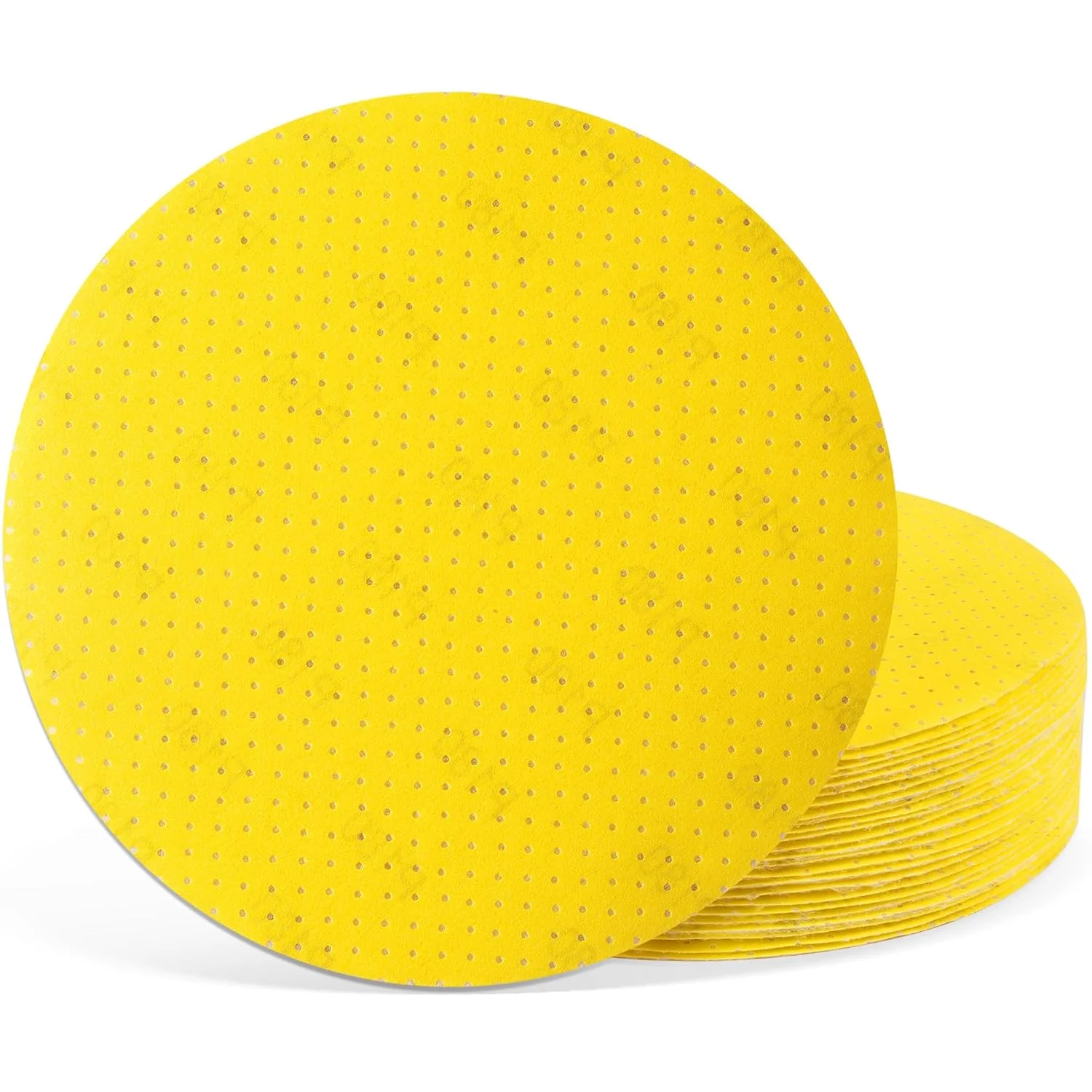 In Stock 400PCS 225mm Sanding Discs 60/80/120/180/220 Abrasive Pads for Drywall Sander Giraffe Sander Ceiling Sander Dust-Free