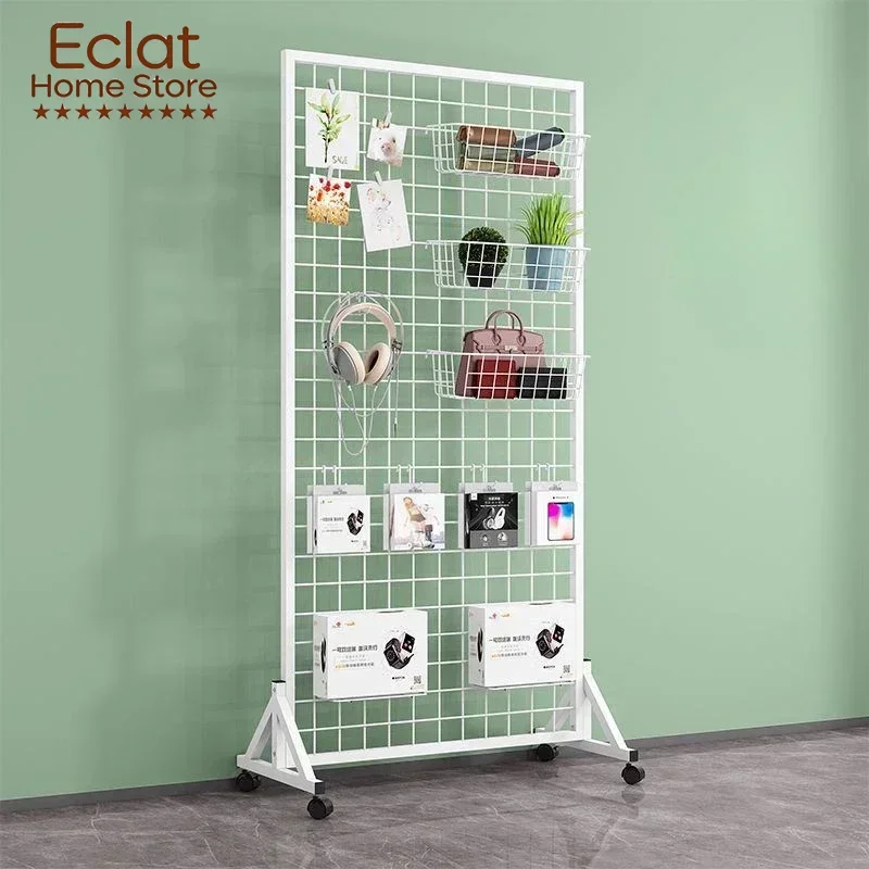 Custom Wire Magazine Rack Wire Newspaper Rack Wire Grid Metal Potato Chips Display Rack