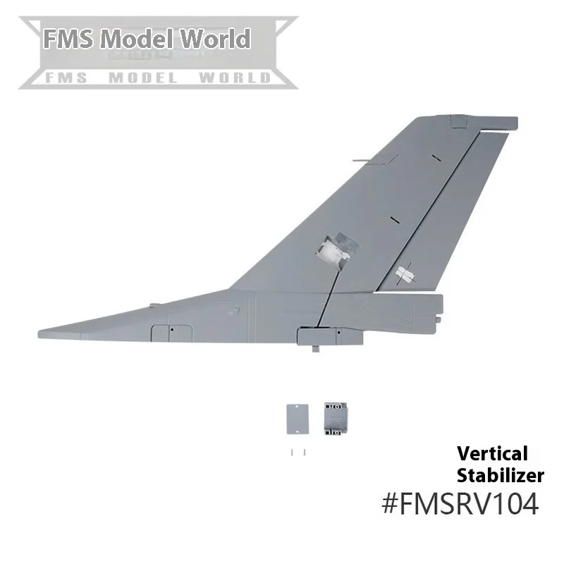 Ensemble d'accessoires pour avion Fms F16, fuselage, ailes principales, queue plate, queue verticale, cockpit, train d'atterrissage, invitation, 80mm