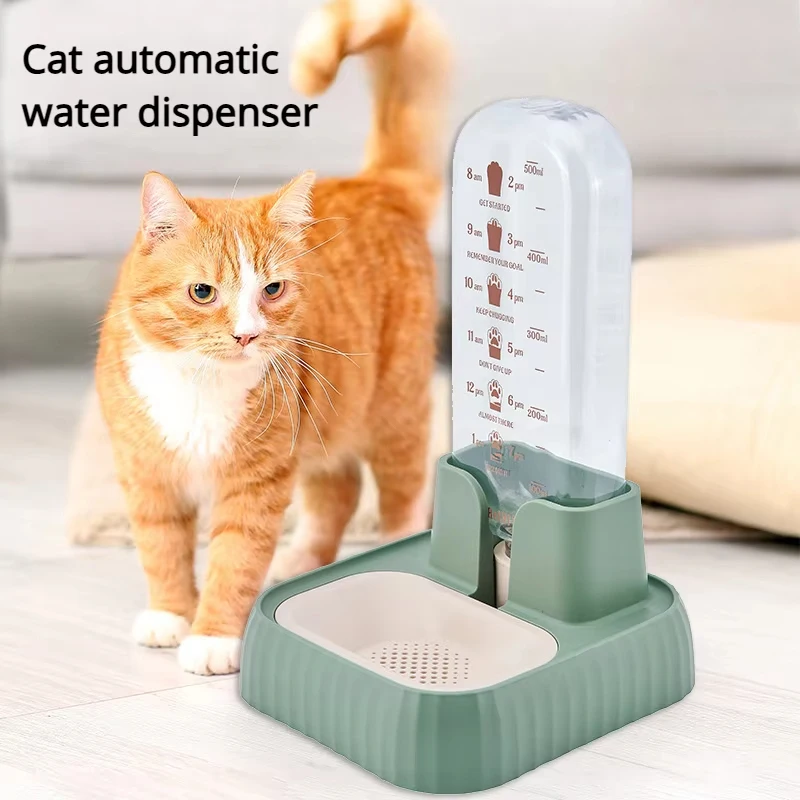 

New Cat Automatic Water Dispenser Live Water Circulation with Filter Element Detachable Large Capacity Dog Cat Bowls