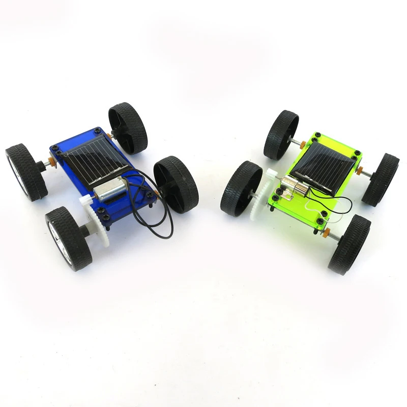 Kinderen Creatieve Leuke Zonne-Energie Auto Kit Speelgoed Kinderen Educatieve Gadget Y Hand Geassembleerd Wetenschappelijk Experiment Speelgoed Geschenken