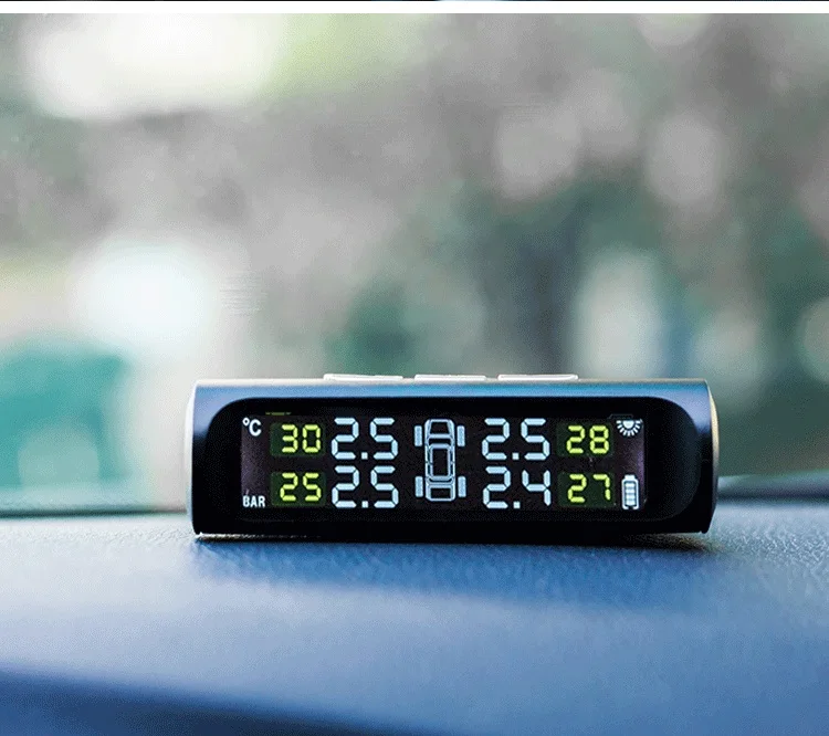 Tire Pressure Monitors System External Car TPMS with Wireless
